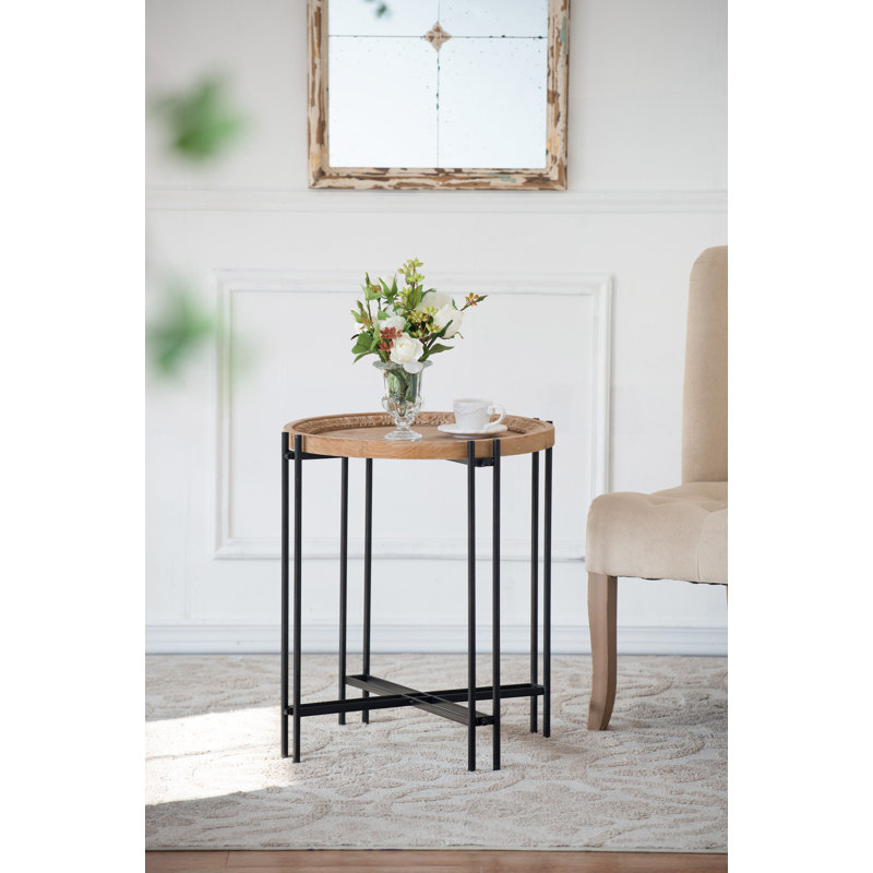 Steelside™ Estelle End Table & Reviews Wayfair